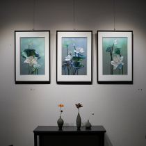 High-end new embroidery Modern new Chinese style decoration hanging painting villa design special high-style style Su embroidery