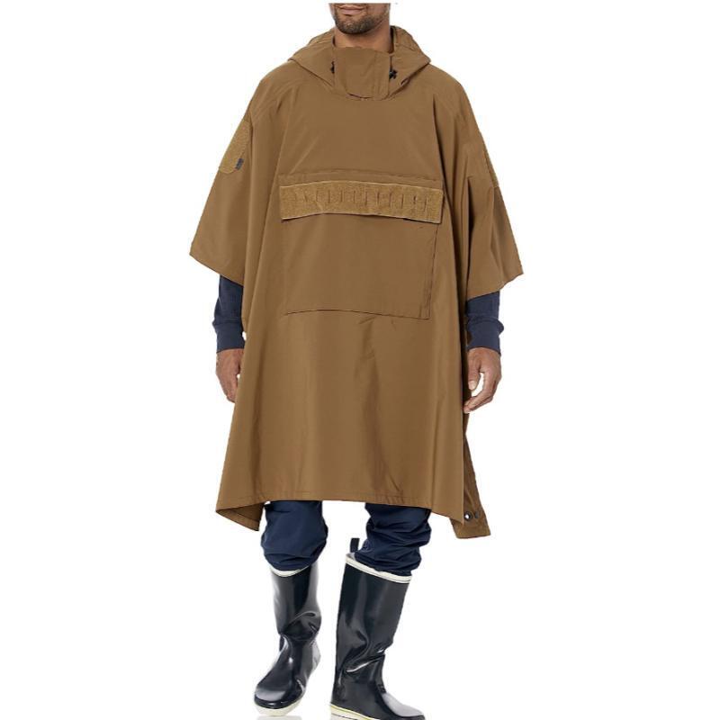 American Hazard4 Crisis Exposed Camping Outdoor Waterproof Military Fan Raincoat Cloak Apron Breathable Magic Protection