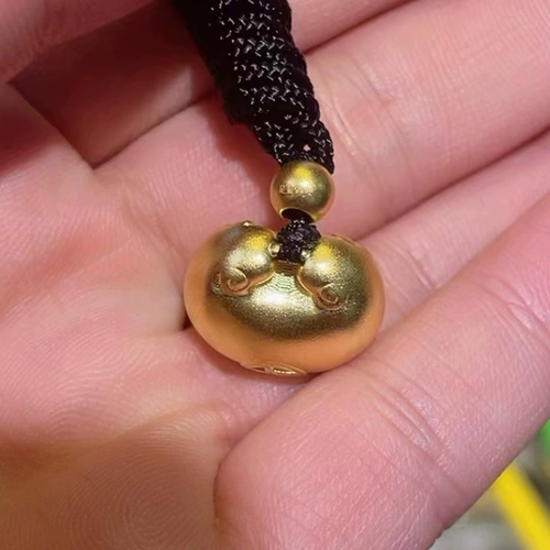 Золотая детская подвеска, детский слиток, защитный амулет