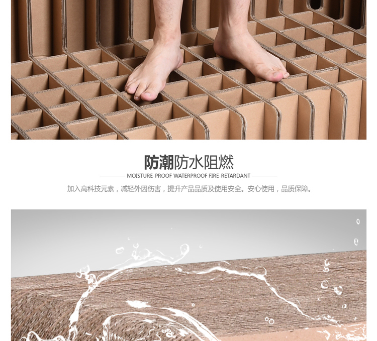 Giấy thủ công giấy sóng đồ nội thất giấy sofa văn phòng đơn giản hiện đại căn hộ nhỏ mới sofa Trung Quốc Sáng tạo - Đồ nội thất thiết kế ghế sofa gỗ