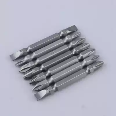 Imported S2 material double-headed cross-word batch head with magnetic electric screwdriver pneumatic screwdriver mouth 65MM