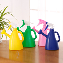 Gardening tools dual-purpose water watering flower sprinkler plastic hand-pressed spray pot adjustable flower sprayer watering can