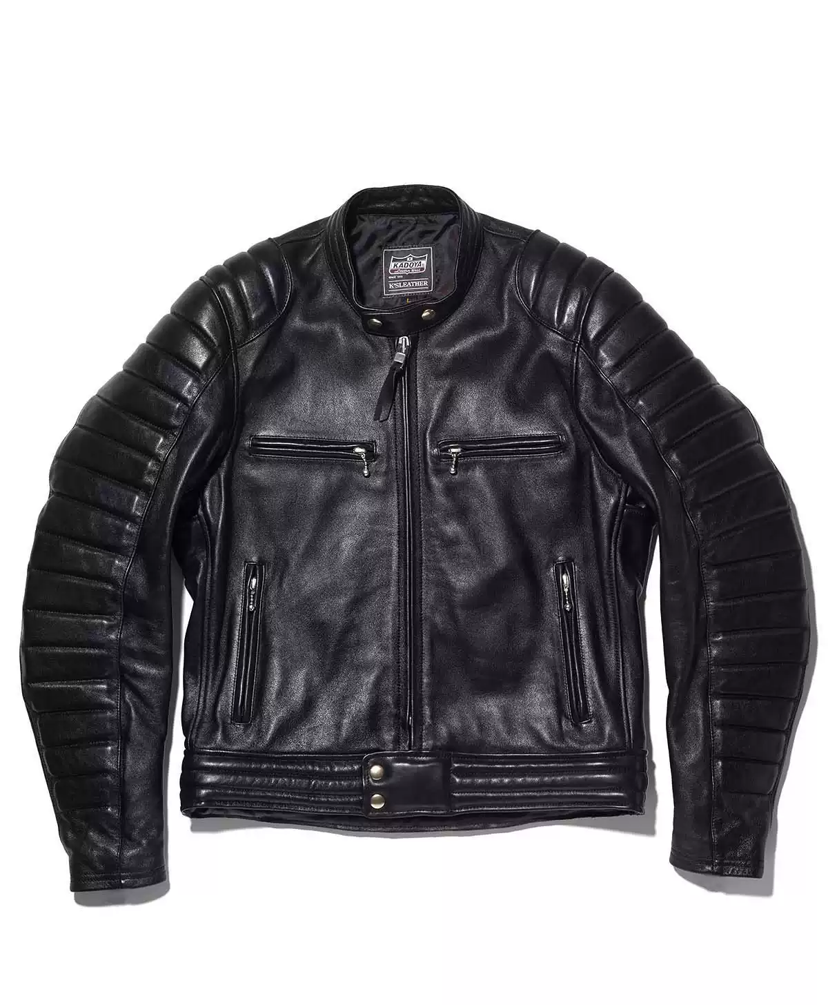 日本進口KADOYA純牛皮機車摩託騎行服皮衣護背SR-ORIGIN-淘寶Taobao 