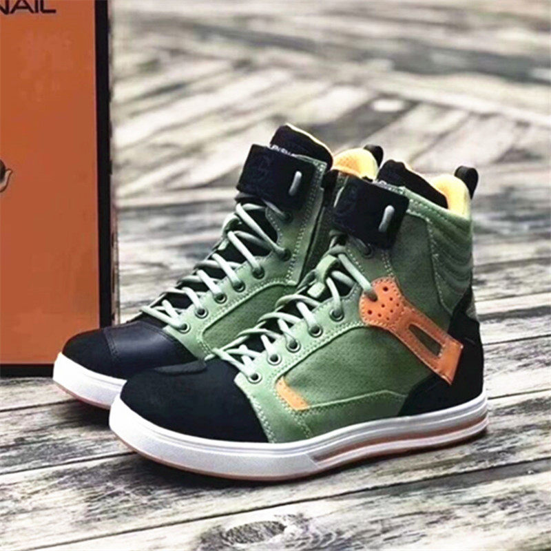 Alien Snail Locomotive Riding Shoes Short Shoes Motorcycle Rider Shoes Winter Windproof warm and waterproof