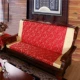 Sofa gỗ đệm với tựa lưng mùa đông gỗ gụ nội thất ghế gỗ gỗ mùa xuân và mùa thu ghế đệm bọt biển dày