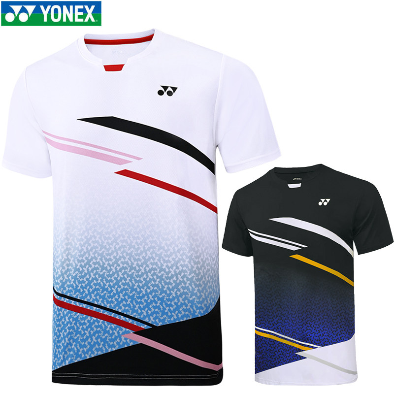 Eunix YY New Badminton Suit Men And Women Short Sleeve Quick Dry Sports Suit Breathable 110492BCR-Taobao