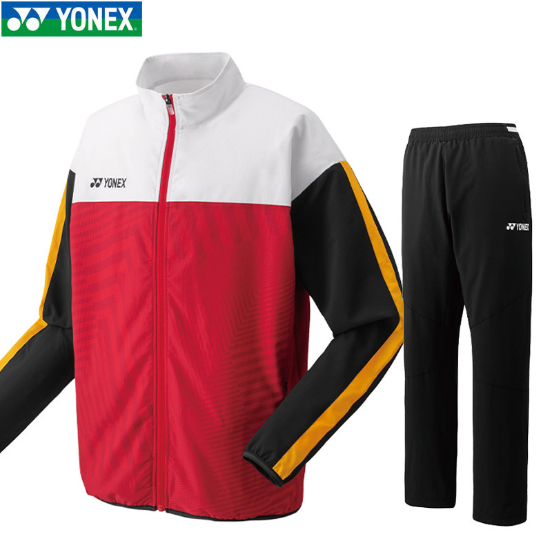 New Yunicus Badminton suit China team contest coat long pants long sleeve suit 50136