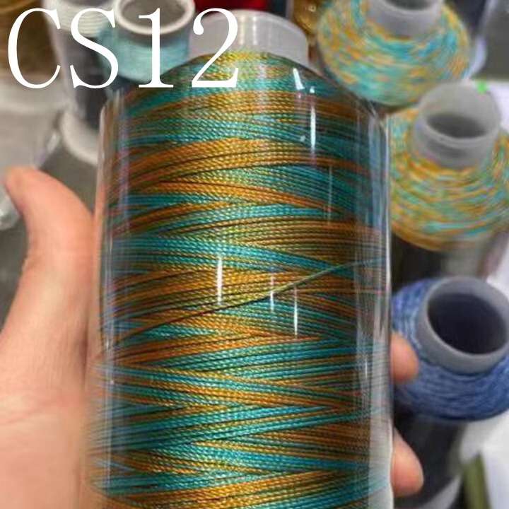 Cs12 Antique Style Handmade Braided Cord, 3 Strands, 6 Strands, 12 Strands, 18 Strands, Cs Colored Cord