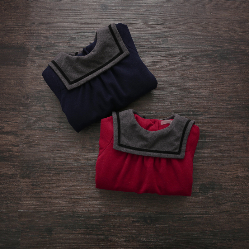 Robes pour fille YICHU en laine - Ref 2046578 Image 34