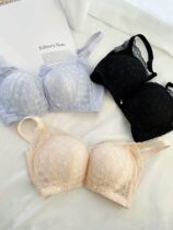 Pearl Fiber Brand Withdrawal Cabinet Cut and Label AB Cup Thin Cotton Cup Comfortable No Steel Ring to Gather Adjusted Bra