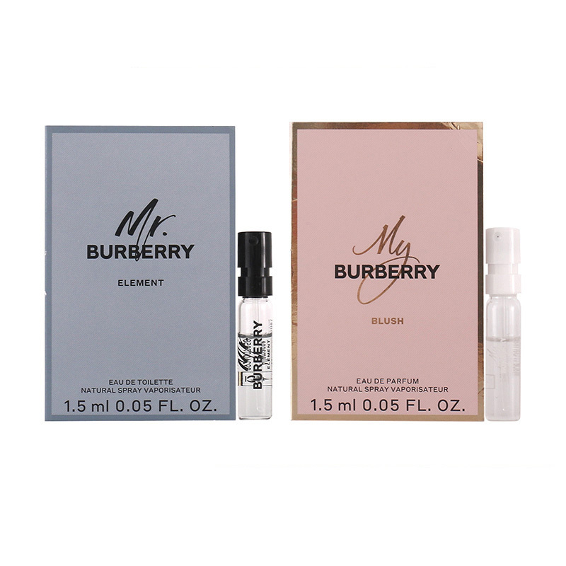 Burberry Mr. Indigo Element Nude Yarn Style Fresh and Vibrant London Women's Perfume Sample Burberry Mr. Indigo Element Nude Yarn Style Fresh and Vibrant London Women's Perfume Sample