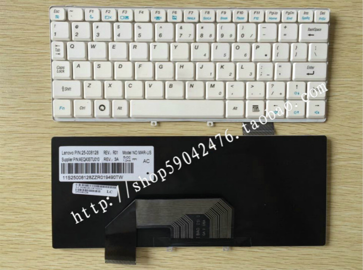 The original Lenovo S10 S10E M10 M10W S9 S9E laptop keyboard black white
