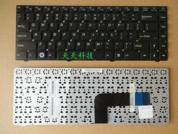 Clevo Blue Sky W540 W740SU W840 Future Human X411 MP12B83U4430 Notebook Keyboard