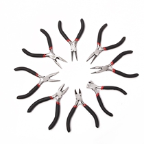 Manual pointed nose pliers tool wire stripping vigorously tiger multi-function multi-purpose universal retainer oblique mouth wire pliers set
