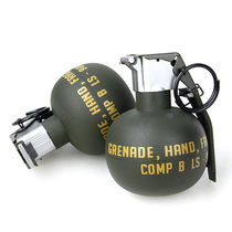 Outdoor equipment M67 nylon plastic hand-decorated Thunder model grenade MOLLE cache suit eating chicken survival