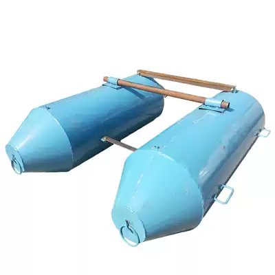 Mud pump special pontoon Float hollow fish pond Lotus pond pool sewage vertical silt pump iron bucket with iron frame