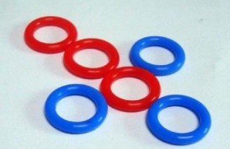 Factory direct silicone O-ring High and low temperature waterproof ozone-resistant insulation rubber ring tool seal ring