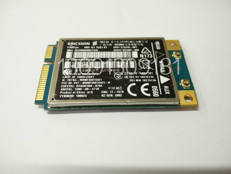 HP HS2340 3g Module 3g on network card 8460P 8540P 8740W 810 810 G1 8760W