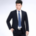 Playboy suit nam phù hợp với mùa thu len kinh doanh chuyên nghiệp mặc đám cưới trung niên phù hợp với bộ đồ hai mảnh quần âu nam Suit phù hợp