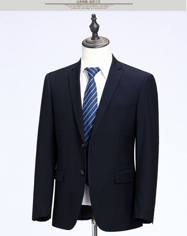 Playboy suit nam phù hợp với mùa thu len kinh doanh chuyên nghiệp mặc đám cưới trung niên phù hợp với bộ đồ hai mảnh quần âu nam