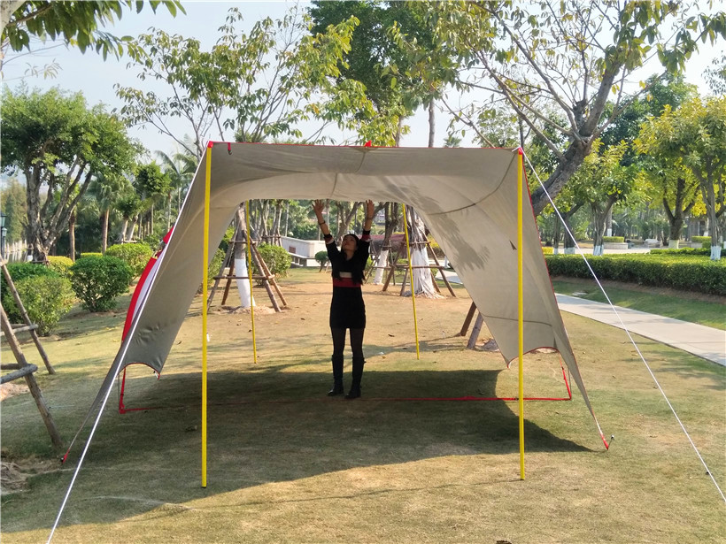 Greenheron habi ngoài trời mái hiên cắm trại tán đa chức năng phòng khách lều chống tia cực tím pergola lớn - Lều / mái hiên / phụ kiện lều đèn treo lều