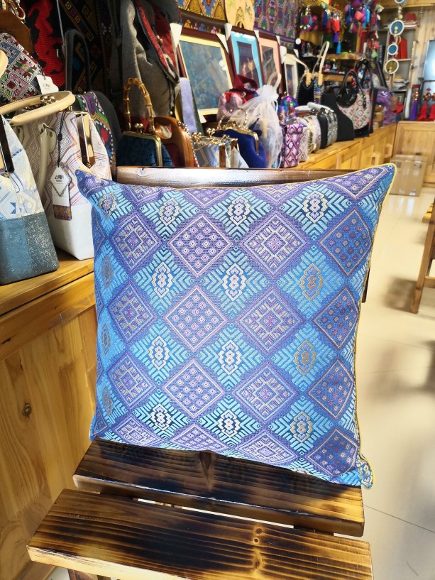 Guangxi National Weaving Features Featured Process Home decoration with handcuff pillow - case