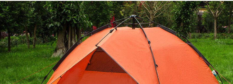 Automatic Tent Outdoor Double Double 3-4 Multi-Person Windproof and Rainstorm-proof Camping Tent Free Shipping