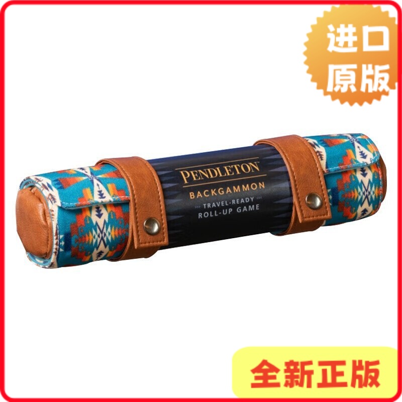 [in Stock] Pendleton Backgammon Travel and Camping Game Pendleton Woolen Mills 9781452172576