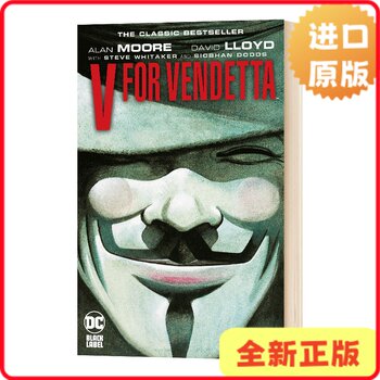 [Authentic in Stock] English Original Book V for Vendetta V for Vendetta Dc Comics Alan Moore 9781779511195