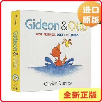 [Brand New Original] Gideon and Otto Little Goose Gossie and Friends Board Book English Version Dunrea9780547983981