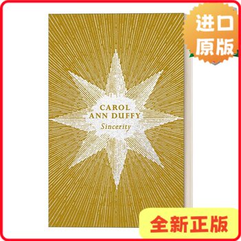 [Authentic in Stock] Sincerity Carol Ann Duffy Poetry Collection, English Edition, Laureate Poet, Duffy9781509893454