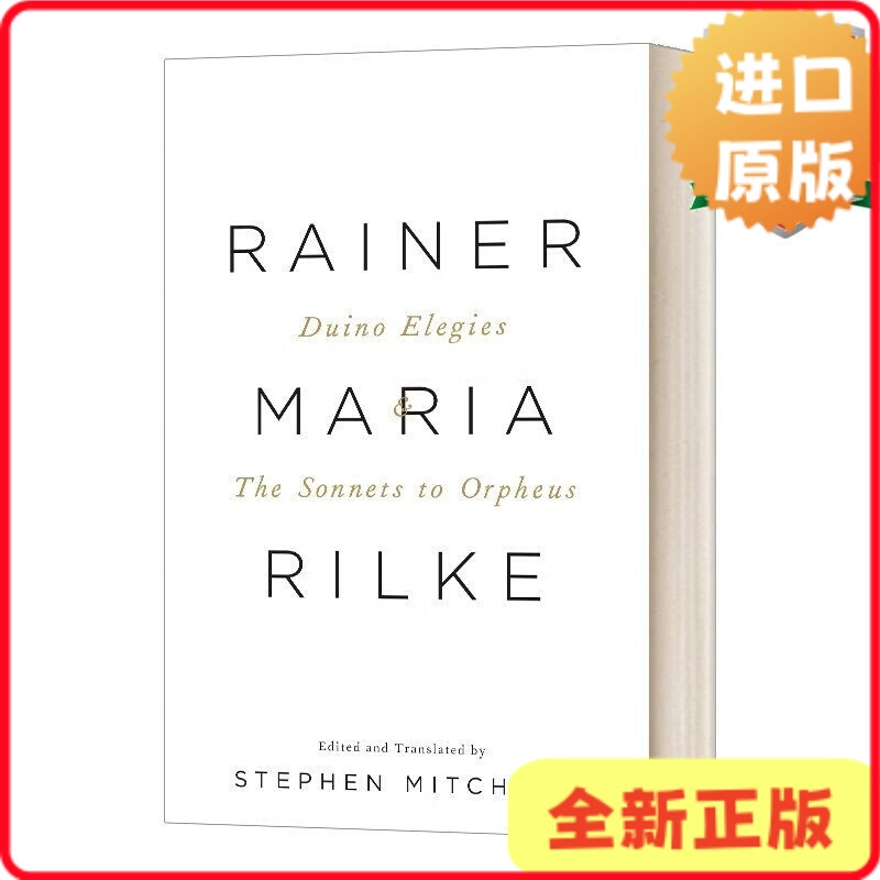 [Authentic in Stock] Duino Elegies/Sonnets to Orph Rilke Duino's Elegies and Sonnets to Orpheus English Edition Rilke9780307473738