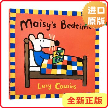 []Maisy's Bedtime Little Mouse Bobo Goes to Sleep Recommended by Liao Cai-Xing Paperback Picture Book English Version Lucy Cousins 9780763609085