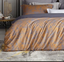 MINE sleek 60s long suede cotton pure cotton full cotton jacquard four pieces of bed linen bed with bed-in-bed kit