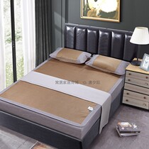 Anli Xiye Ice dew washed three-piece fitted sheet Ice silk mat 1 8m double summer mat 1 5m mat