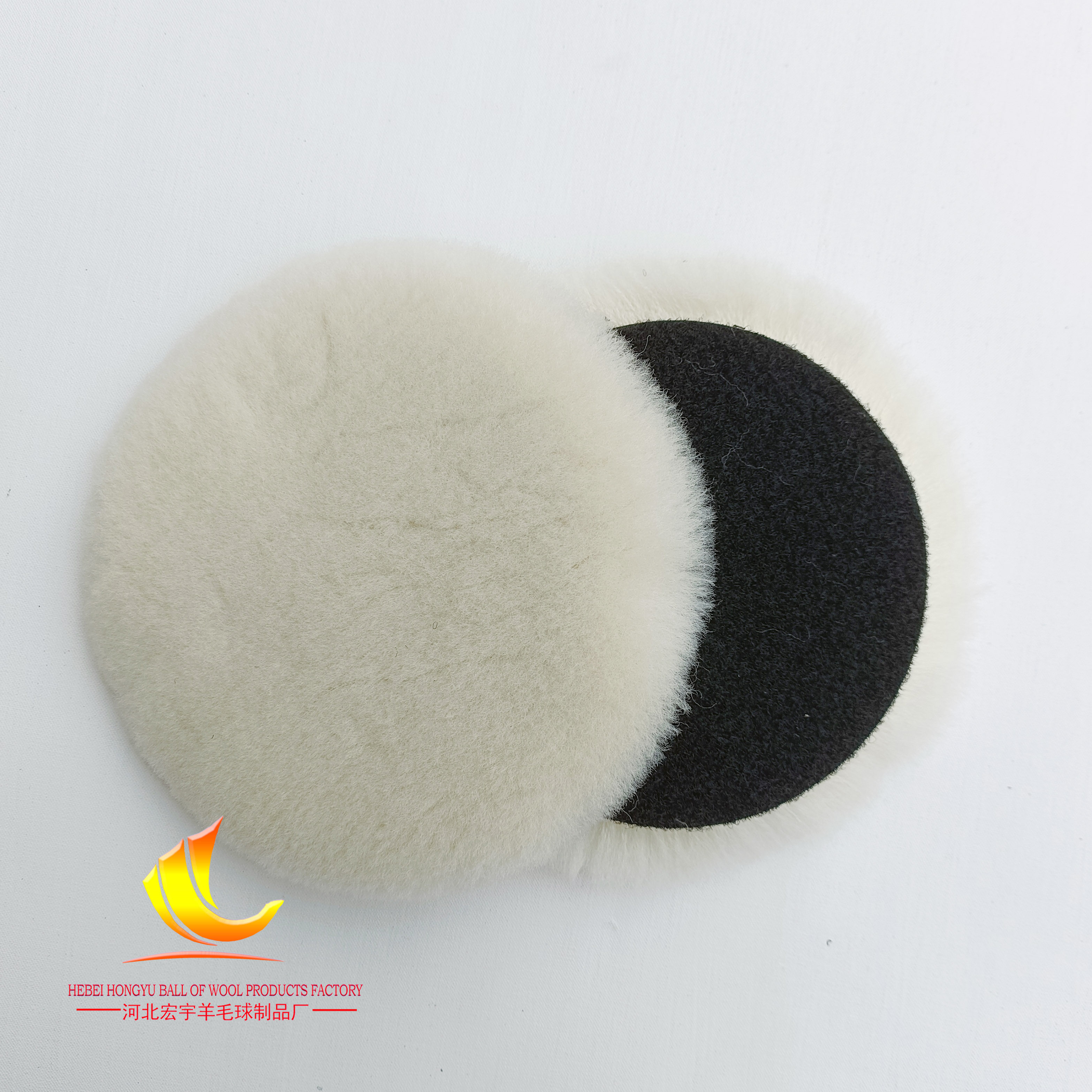 2345678910 inch wool sheet polished disc self-adhesive mirror reduction slapped wax lacquered surface decontamination disc sponge wheel head