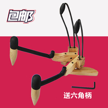 PUNK folk guitar floor bracket wooden folding solid wood vertical shelf guitar rack vertical