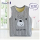 Áo vest trẻ em cotton ấm áp trong bé gái đầu lớn cộng với áo nhung bé trai mùa xuân và mùa thu quần áo trẻ em mùa đông