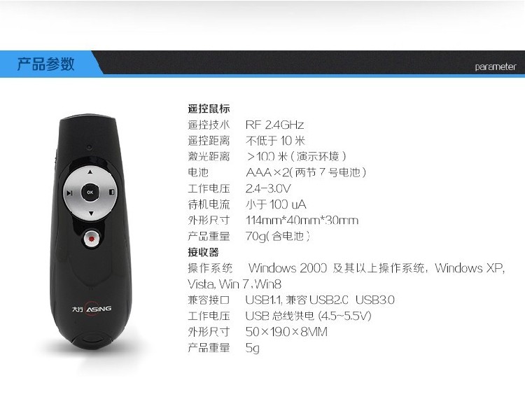 Telecommande - pointeur laser - Ref 384005 Image 20