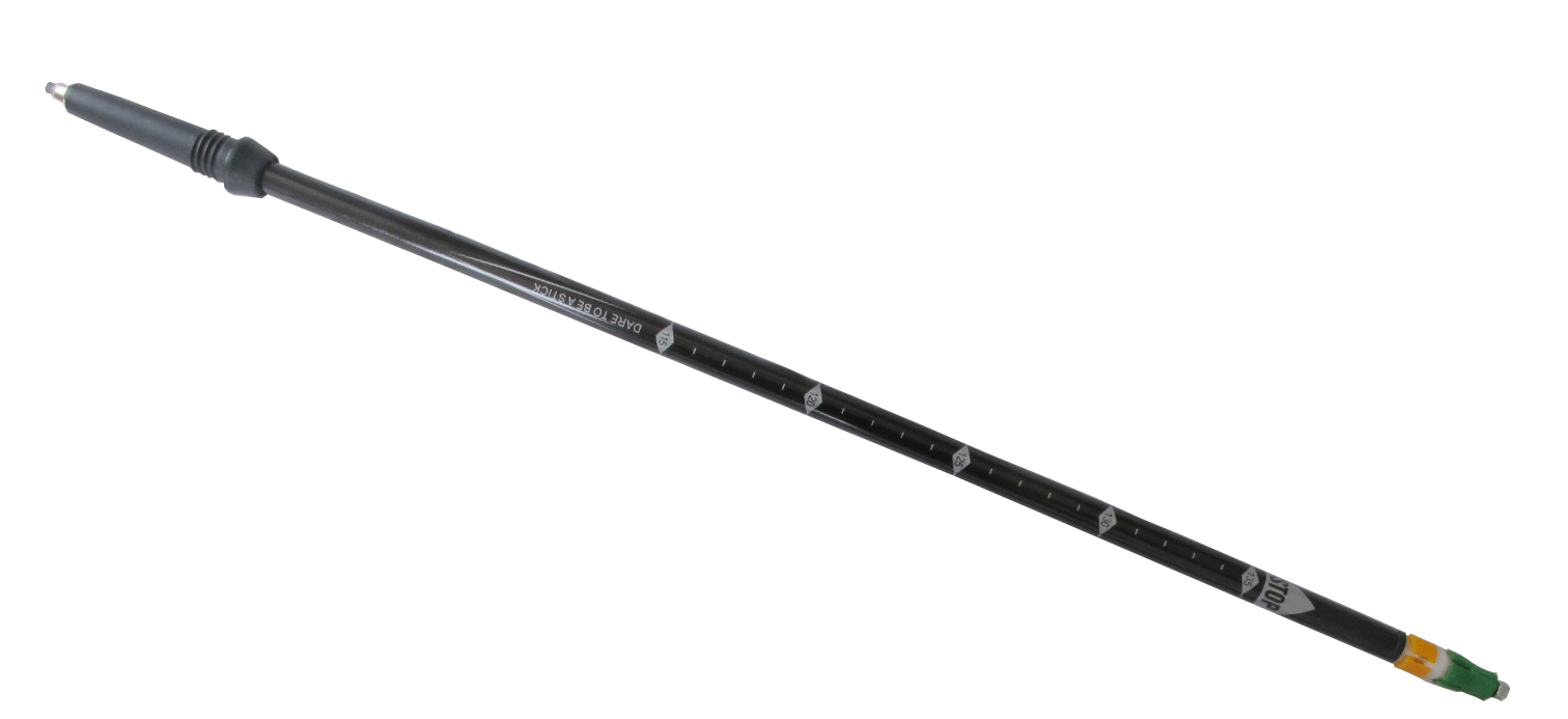 Carbon siêu nhẹ trekking phụ kiện cực ống nhỏ 12 mm14mm7075 nhôm 11,6MM ống carbon với đầu gậy vonfram bùn - Gậy / gậy gậy xếp gọn