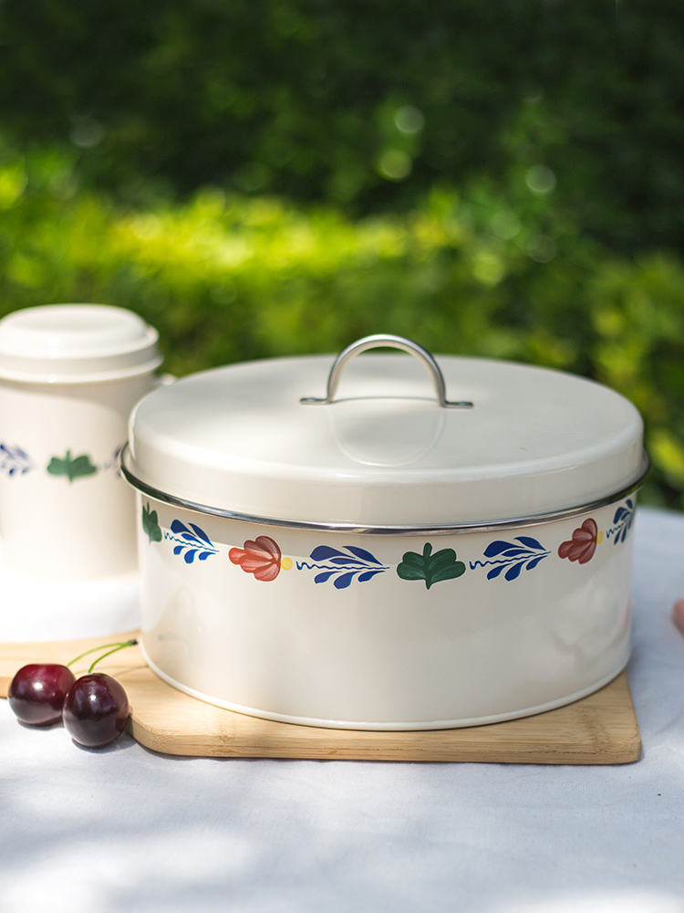 Powder European lace sealed cans Snack cans Baking storage Melon seeds nuts cookies box with sealing ring