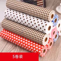 Drawer mat Drawer paper Cabinet mat paper Moisture-proof dust-proof kitchen oil-proof waterproof sticker Non-slip table mat paper