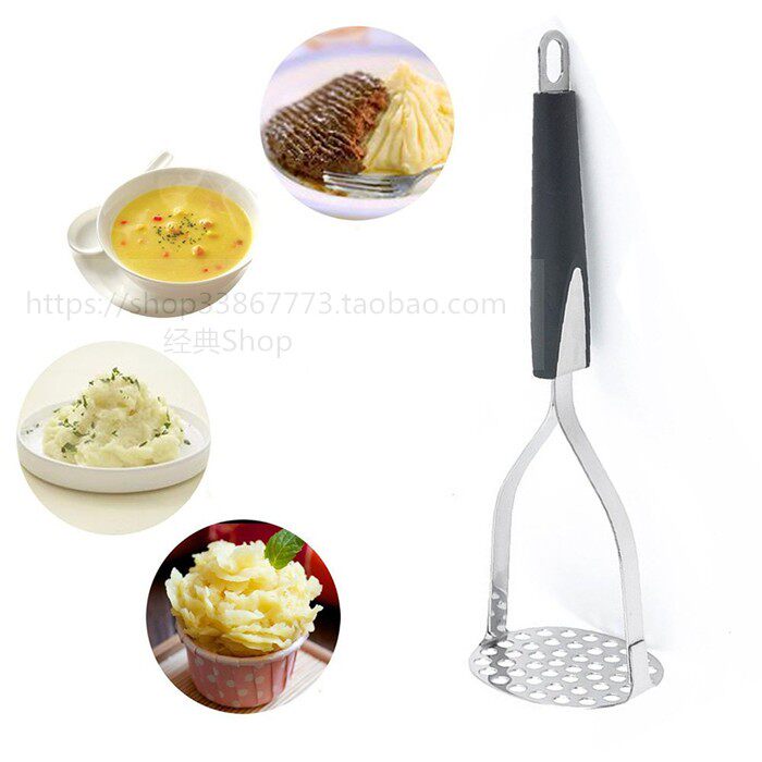 Heavey Duty Stainless Steel Potato Masder Thickened Potato Potato Pressed Clay