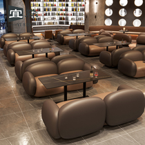 Milk Tea Shop Sofa cassette Café Café sweet shop Desk and chairs Combined bar Catering reception Double commercial seat