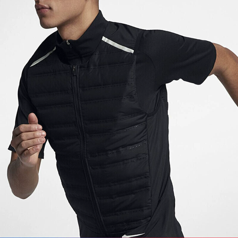 Nike nam 2020 mùa đông AEROLOFT mới tập luyện thể thao xuống vest vest 859273-010 - Áo thể thao