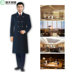 Quần áo an ninh tùy chỉnh áo len mùa đông áo khoác lông dày tài sản doorman chào đón tiếp tân quần áo áo khoác nam áo khoác len nam Áo len