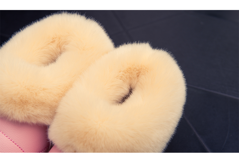 Giày cotton mùa đông mới với đôi dép nữ ở nhà dép cao su chống trượt đế ấm giày nam dép chống trượt nhà tắm