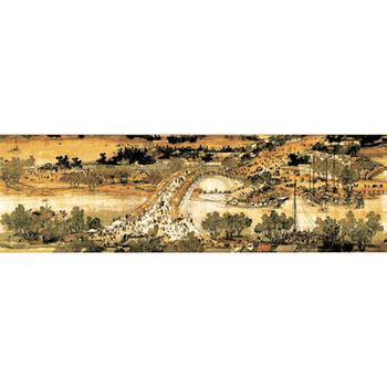 ງານເທດສະການ qingming ຕາມແມ່ນ້ໍາຂ້າມ stitch 2024 ໃຫມ່ panoramic ຖັກແສ່ວອັນເຕັມທີ່ embroidery ຫ້ອງຮັບແຂກ 3 ແມັດຂະຫນາດໃຫຍ່ຮູບແຕ້ມ scenery