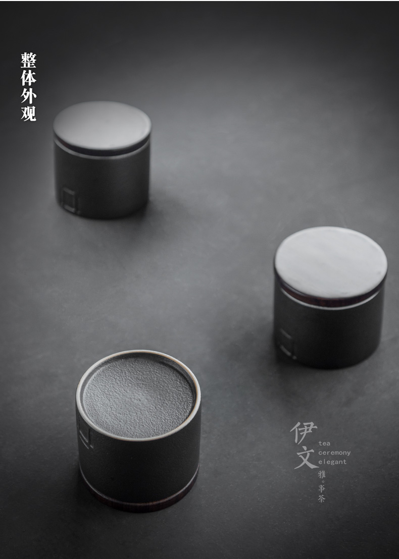Even portable caddy fixings ceramic seal pot store POTS with cover moisture storage POTS is suing the small type
