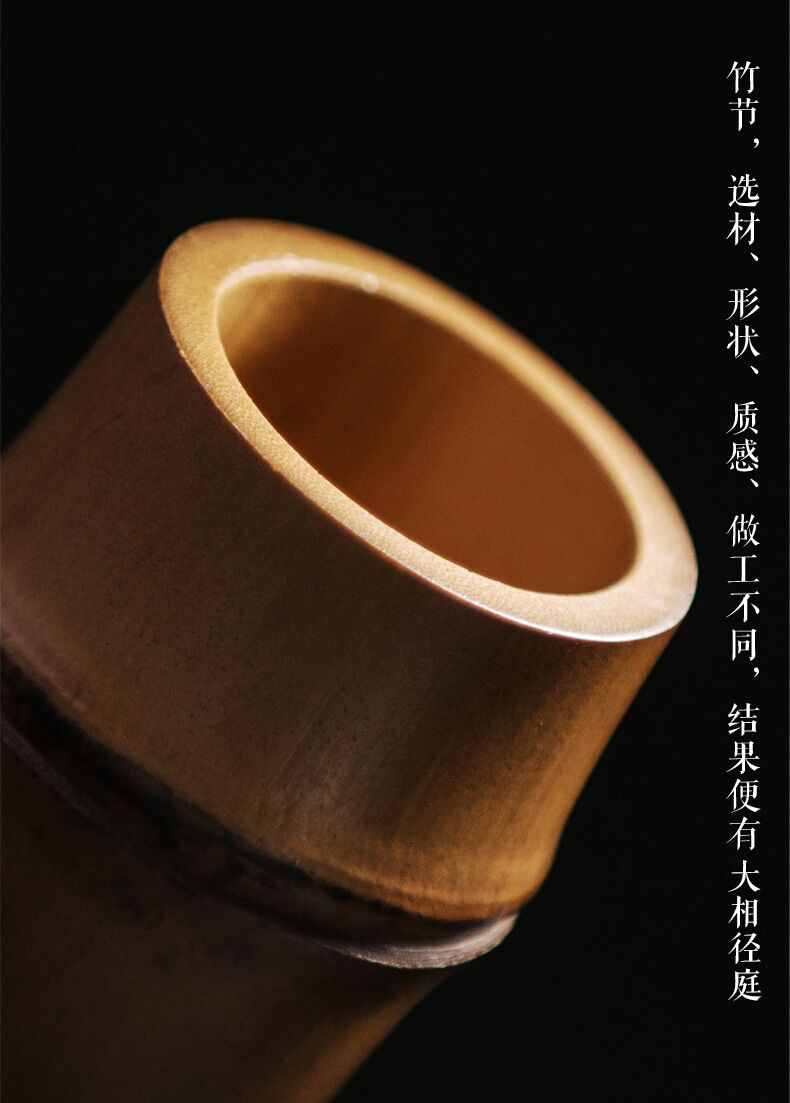 Nồi than cũ phủ tre làm thủ công vỏ tre Kung Fu bộ phụ kiện màu tím cát che trà lễ sáu quý ông trang trí bộ trà đạo